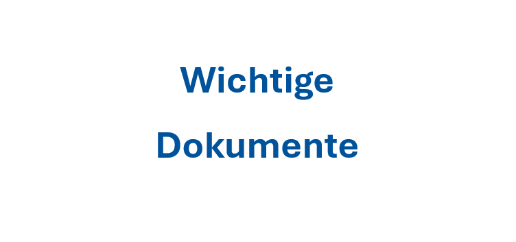 Anleitungen / Wichtige Dokumente für Mieter